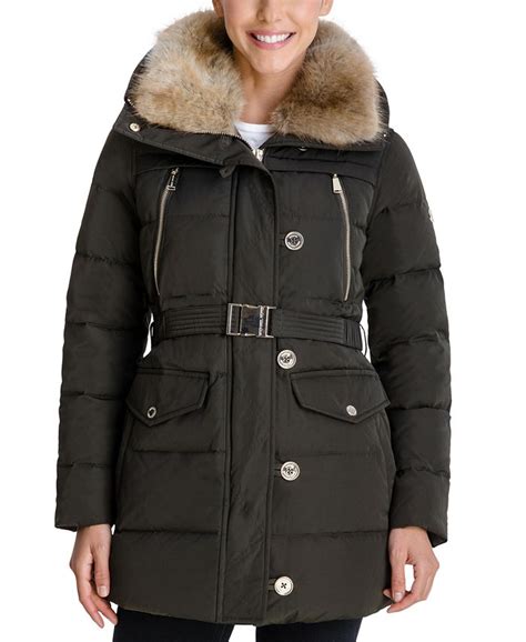 Michael Kors faux fur collars